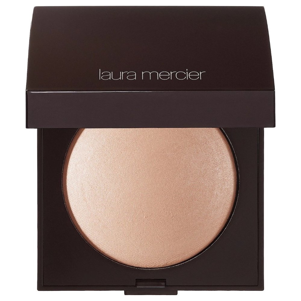 Laura Mercier Matte Radiance Baked Powder Compact - Highlight 01 (golden nude)